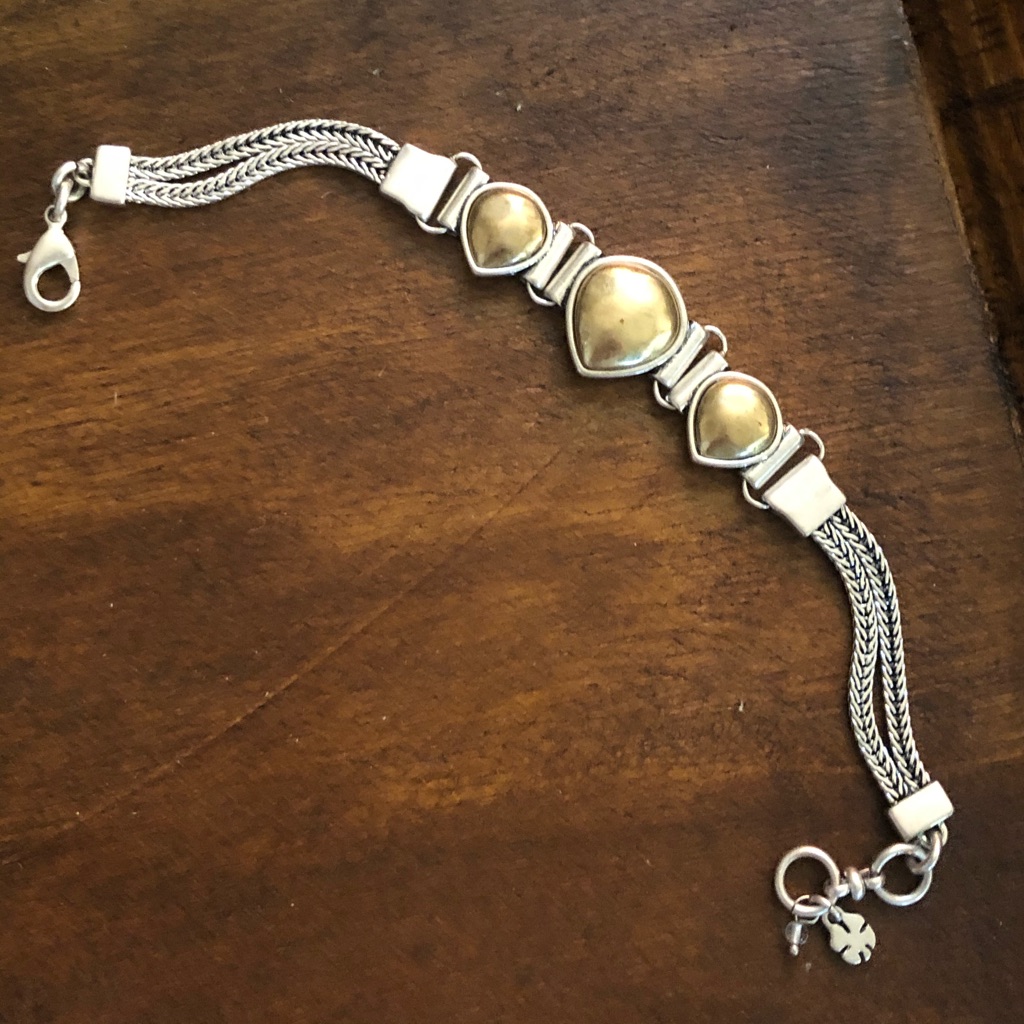 Lucky Brand TwoToned Clasp Bracelet
